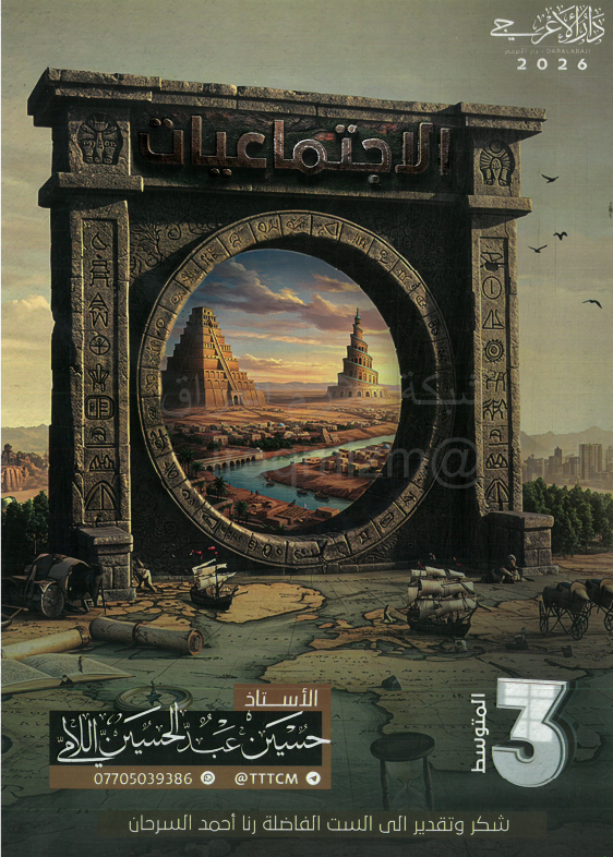 ملزمة اجتماعيات حسين اللامي الثالث المتوسط 2026 PDF