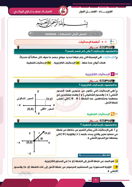 ملزمة فيزياء محمد غازي البياتي الخامس العلمي 2025 PDF