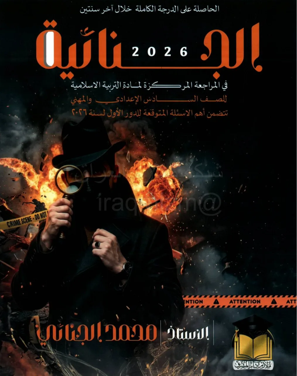 ملزمة مراجعة مركزة اسلامية محمد الجنائي السادس الاعدادي 2026 العلمي و الادبي PDF
