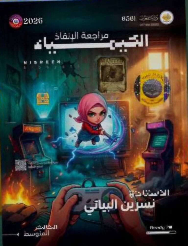 ملزمة مراجعة مركزة كيمياء نسرين البياتي الثالث المتوسط 2026 PDF