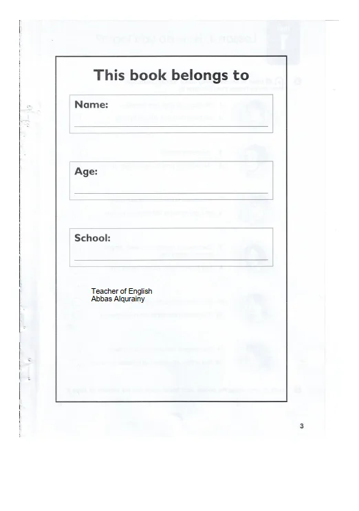حل كتاب نشاط الانكليزي للصف الرابع الاعدادي 2026 العلمي و الادبي PDF